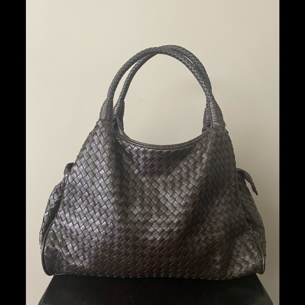Chic Super Soft Woven Hobo Bag
